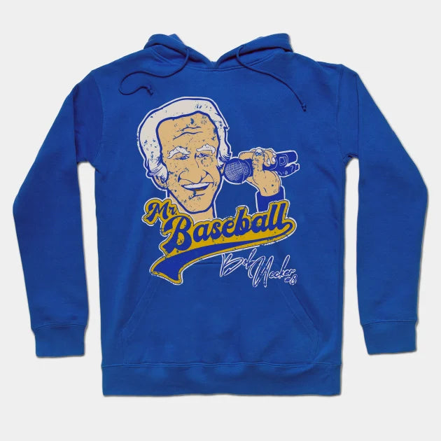 Bob Uecker Mr Baseball Tribute Hoodie