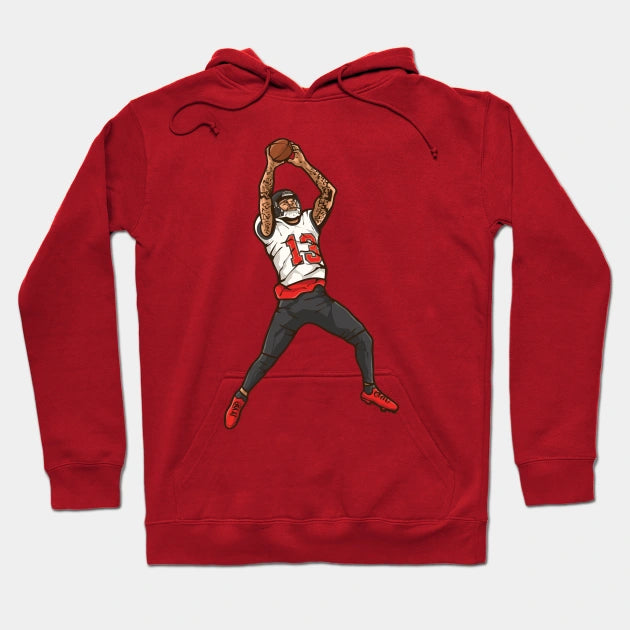 Mike Evans Catch Cartoon Hoodie