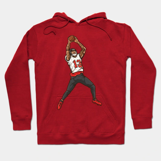 Mike Evans Catch Cartoon Hoodie