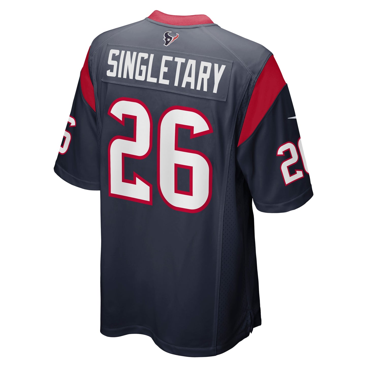 Devin Singletary Houston Texans Team Game Jersey - Navy