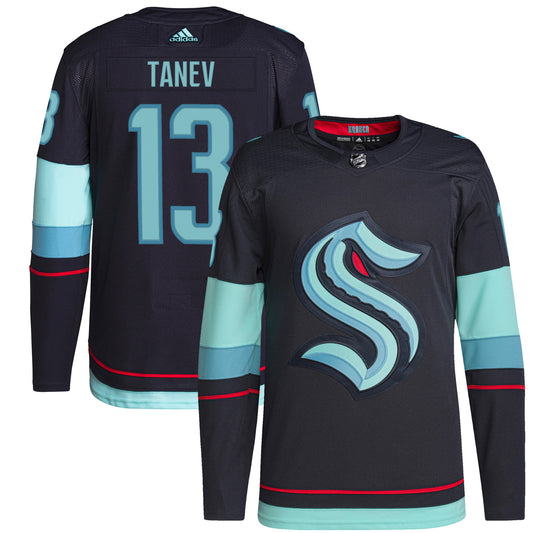Brandon Tanev Seattle Kraken Home Authentic Primegreen Player Jersey - Navy