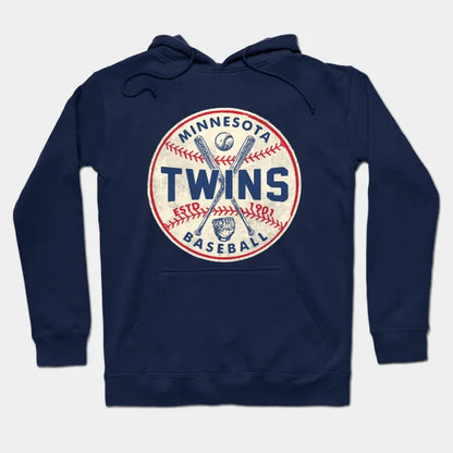 Throwback Minnesota Twins 1 By Buck Tee Hoodie