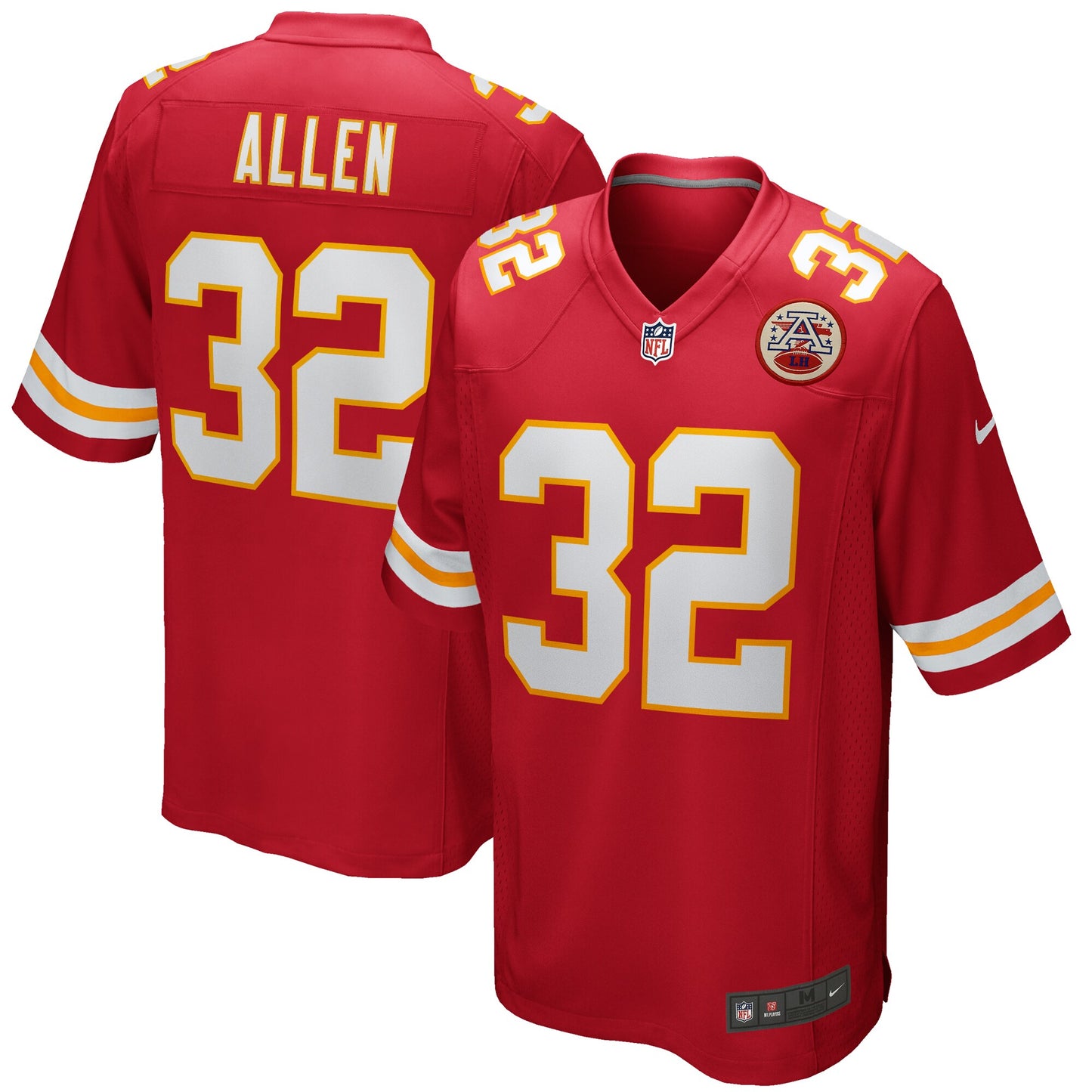 Marcus Allen Kansas City Chiefs Game Retired Player Jersey - Red