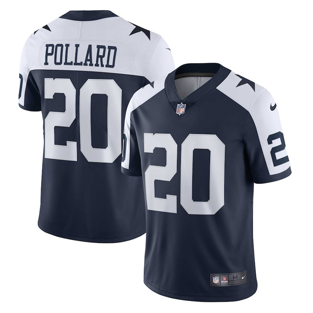 Men's Dallas Cowboys Tony Pollard Vapor Jersey - Navy