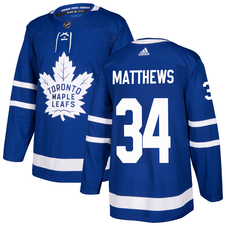 Auston Matthews Toronto Maple Leafs Authentic Jersey - Blue