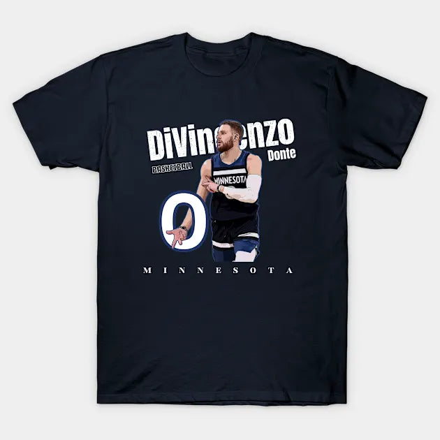 Minnesota Donte Divincenzo #0 Basketball Cartoon T-Shirt