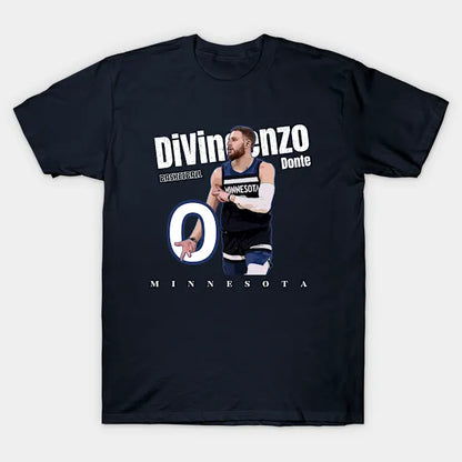 Minnesota Donte Divincenzo #0 Basketball Cartoon T-Shirt