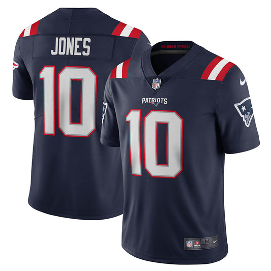 Men's New England Patriots Mac Jones Vapor Limited Jersey Navy