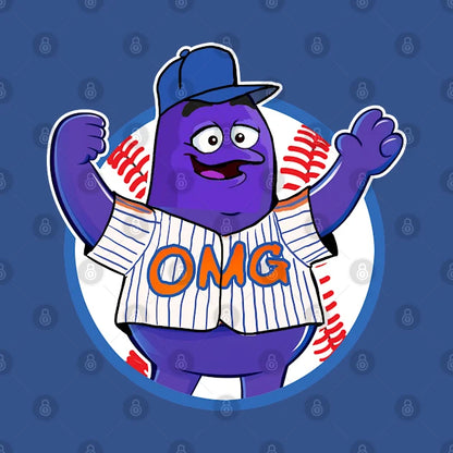 Mets Omg Grimace Hoodie