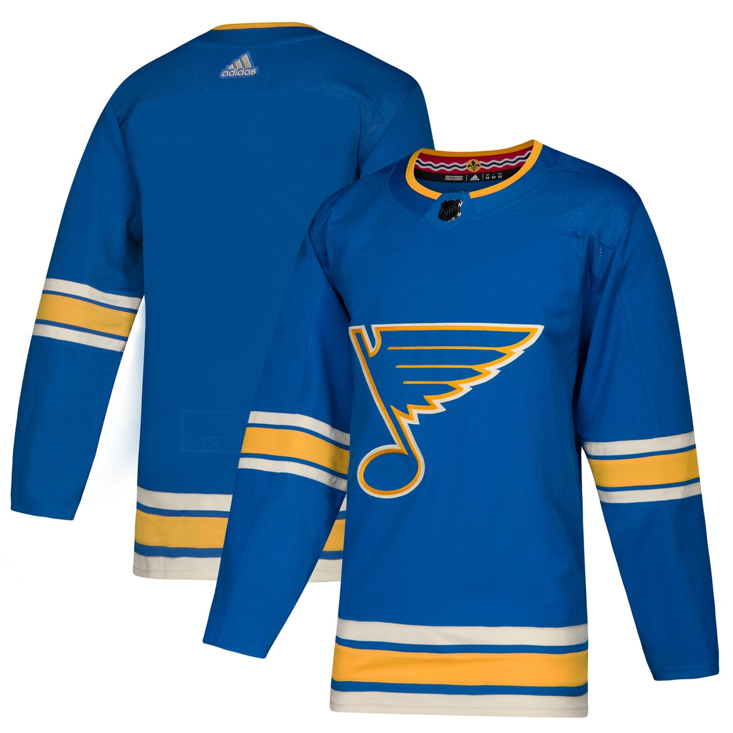 St. Louis Blues Alternate Authentic Blank Jersey - Blue