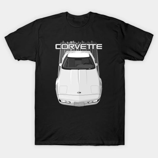 Corvette C4-White T-Shirt