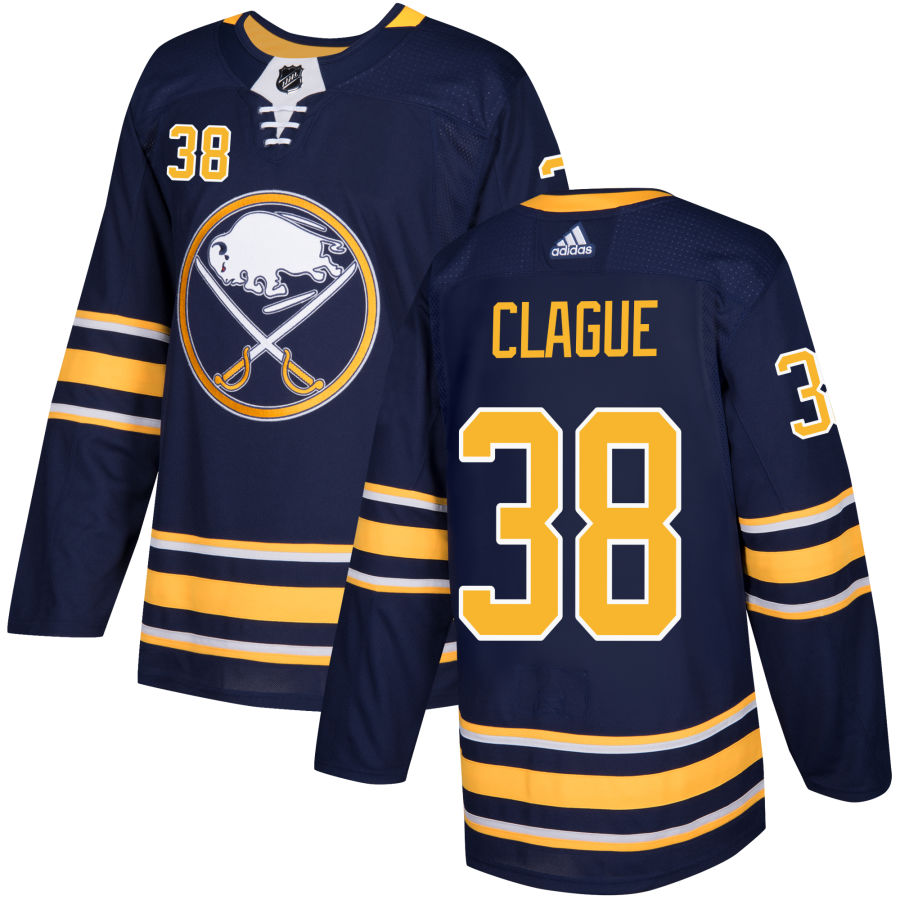 Kale Clague Buffalo Sabres Authentic Jersey - Navy