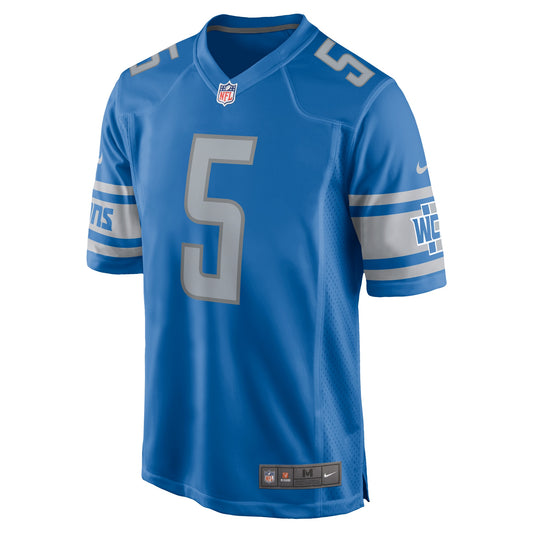 David Montgomery Detroit Lions Game Player Jersey - Blue
