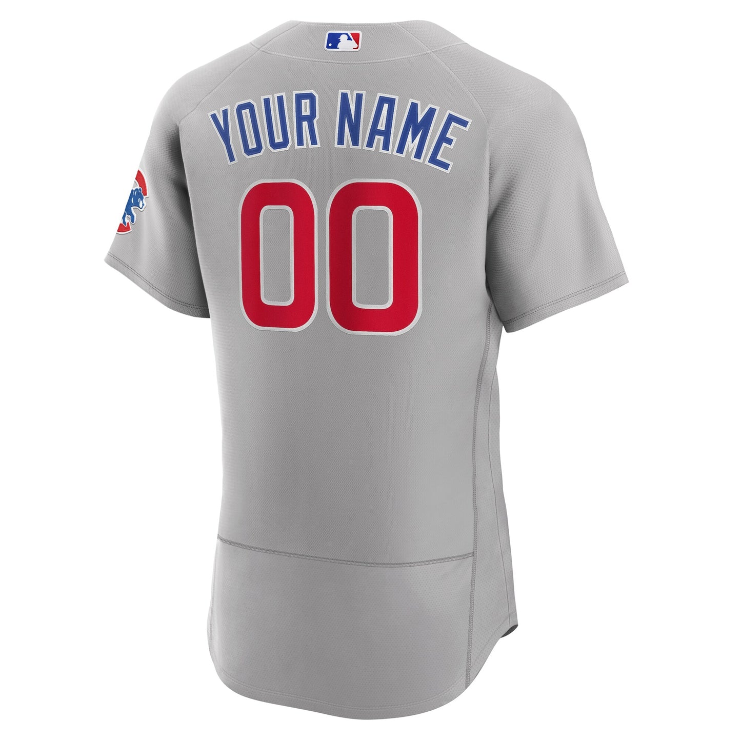 Chicago Cubs Road Authentic Custom Jersey - Gray