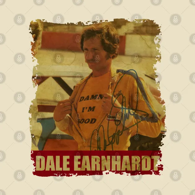 Dale Earnhardt - New Retro Style T-Shirt