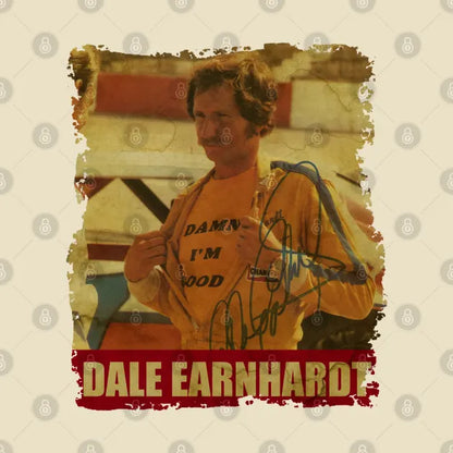 Dale Earnhardt - New Retro Style T-Shirt