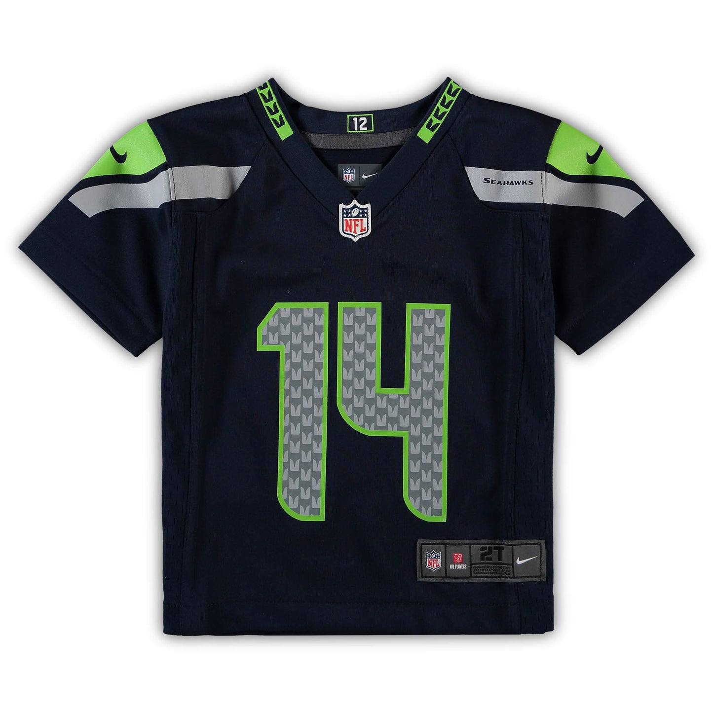 DK Metcalf Seattle Seahawks Toddler Game Jersey - Navy