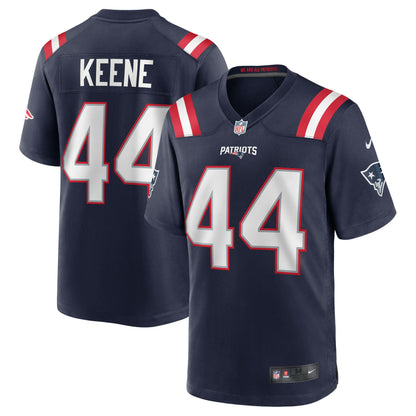 Dalton Keene New England Patriots Team Game Jersey - Navy