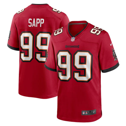 Warren Sapp Tampa Bay Buccaneers Retired Player Jersey - Red