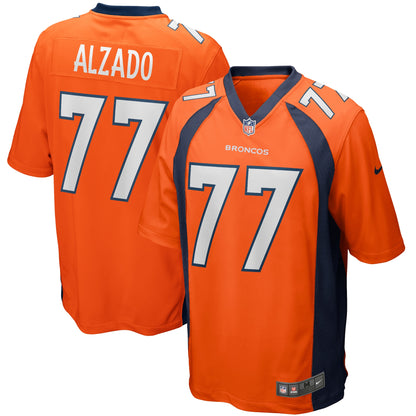 Lyle Alzado Denver Broncos Game Retired Player Jersey - Orange