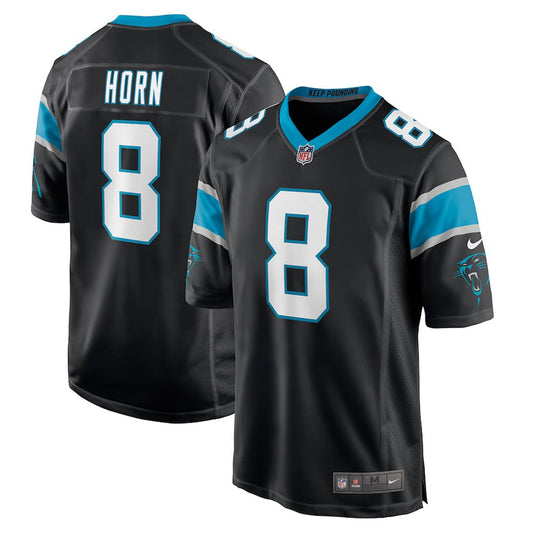 Men's Carolina Panthers Jaycee Horn Game Jersey - Black