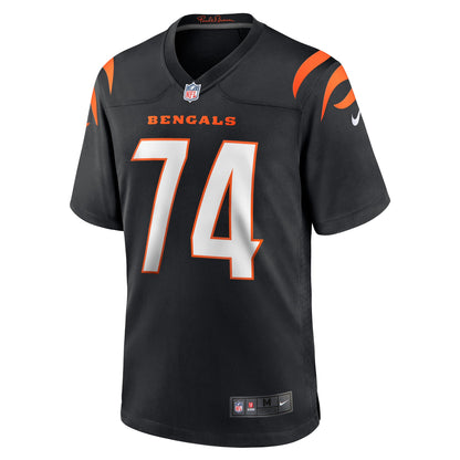 Max Scharping Cincinnati Bengals Game Player Jersey - Black
