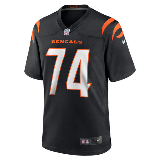 Max Scharping Cincinnati Bengals Game Player Jersey - Black