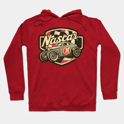 Vintage Nascar Car Hoodie