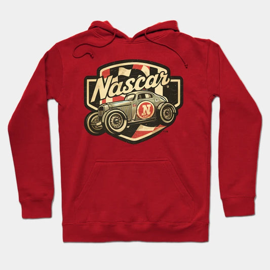 Vintage Nascar Car Hoodie