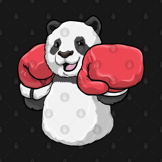 Panda Boxer Boxing Gloves Boxing T-Shirt