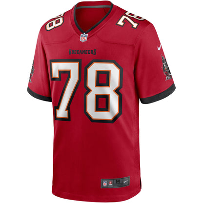 Tristan Wirfs Tampa Bay Buccaneers Player Game Jersey - Red