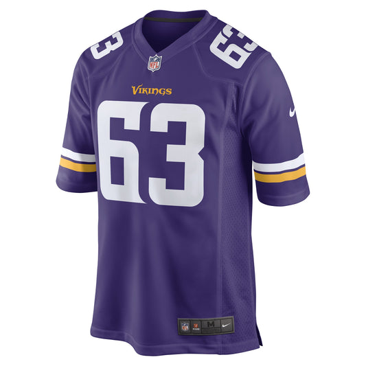 Vederian Lowe Minnesota Vikings Game Player Jersey - Purple