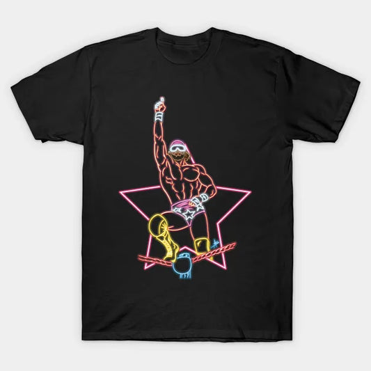 Macho Man Top Rope Neon T-Shirt