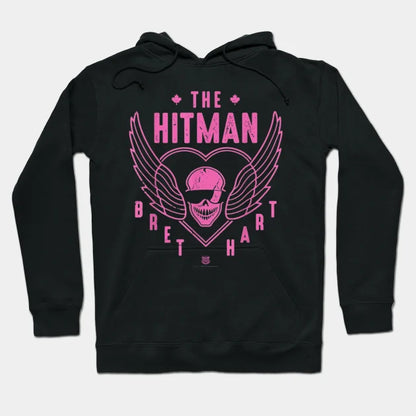 Bret Hart The Hitman Skull Hoodie