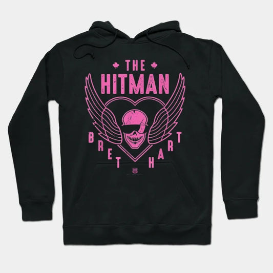 Bret Hart The Hitman Skull Hoodie