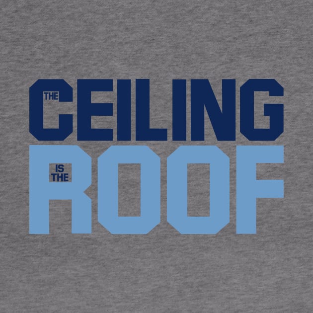 The Ceiling Is The Roof Quote From Jordan Hoodie