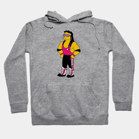 Bret The Hitman Hart Simpsons Hoodie