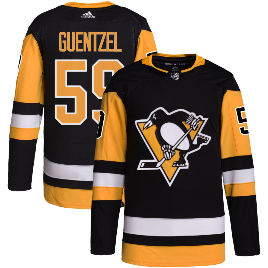 Jake Guentzel Pittsburgh Penguins Home Primegreen Authentic Pro Jersey - Black