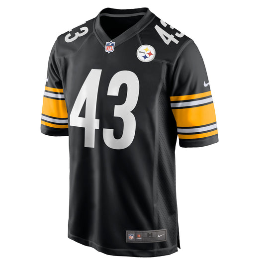 Troy Polamalu Pittsburgh Steelers Retired Player Game Jersey - Black