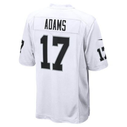 Men's Las Vegas Raiders Davante Adams Game Jersey White