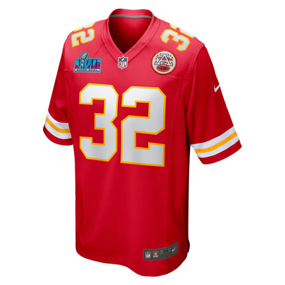 Nick Bolton Kansas City Chiefs Super Bowl LVII Patch Game Jersey - Red