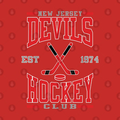 New Jersey Devils Hockey Club Hoodie