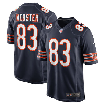 Nsimba Webster Chicago Bears Team Game Jersey - ?Navy