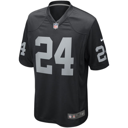 Willie Brown Las Vegas Raiders Game Retired Player Jersey - Black