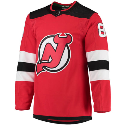 Jack Hughes New Jersey Devils Home Primegreen Authentic Pro Player Jersey - Red