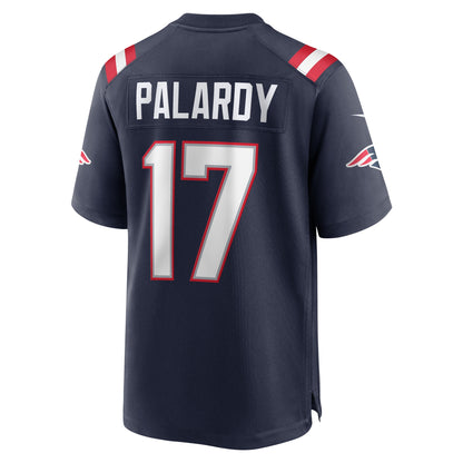 Michael Palardy New England Patriots Home Game Player Jersey - Navy