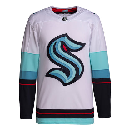 Seattle Kraken Away Primegreen Authentic Jersey - White