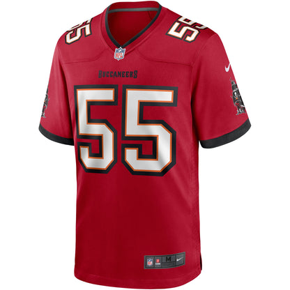 Derrick Brooks Tampa Bay Buccaneers Game Retired Player Jersey - Red