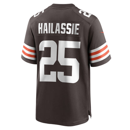 Kahlef Hailassie Cleveland Browns Team Game Jersey - ?Brown