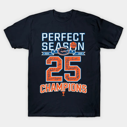 Florida Gators Championship Shirt Vintage Women Men 2025 Ncaa Men'S Basketball National Champions T-Shirt